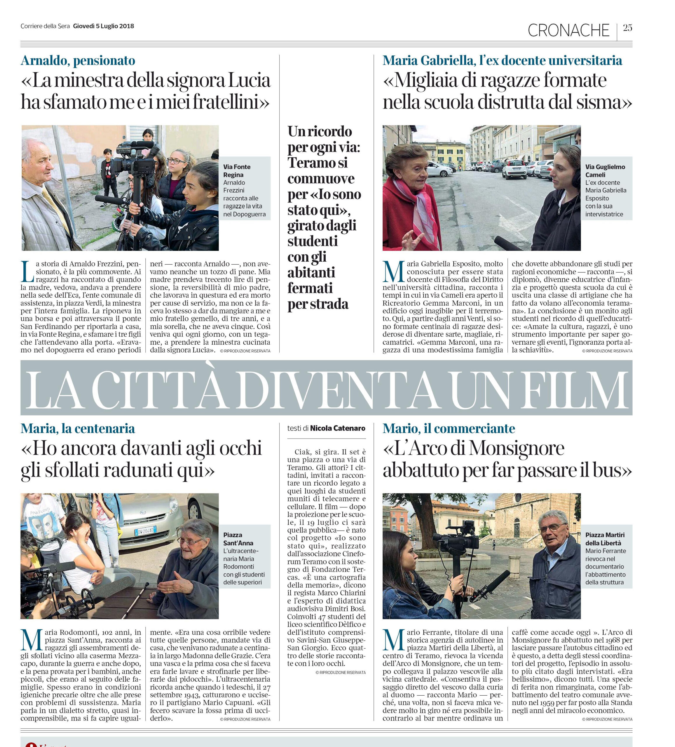 La città diventa un film