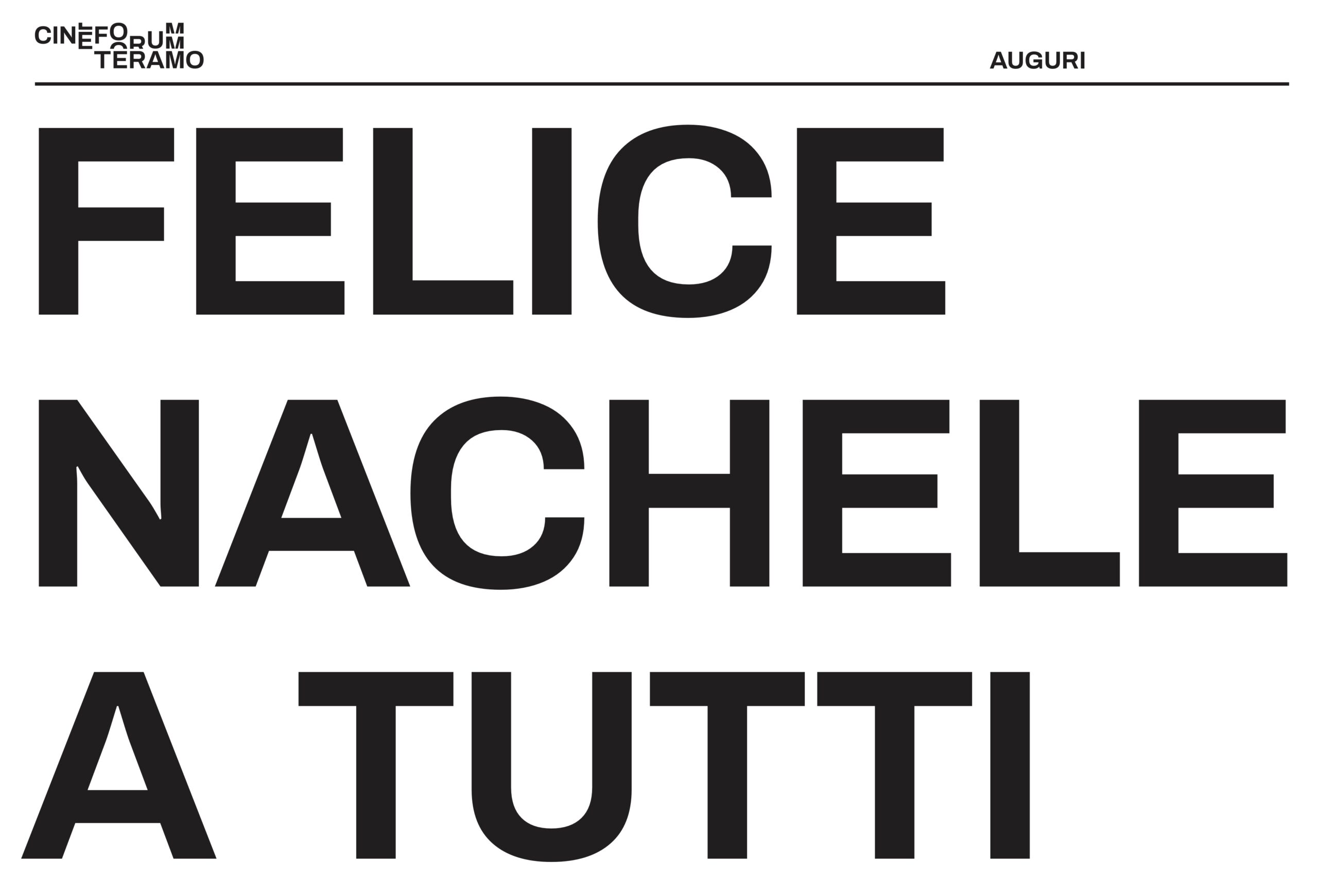 Felice Nachele a tutti. Avviso n° 6