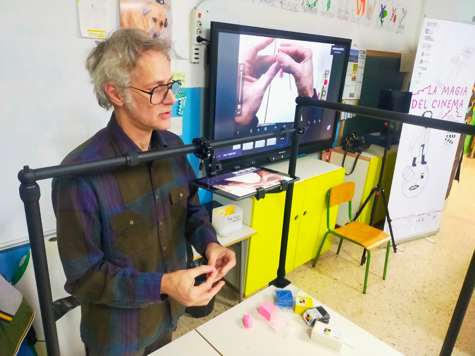 Progetto CIPS – MINUTO MÉLIÈS. Stop motion e Claymation con il Prof. Stefano Argentero
